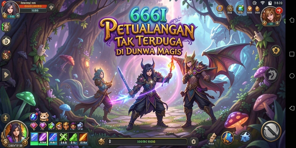 Menampilkan gameplay menakjubkan di dunia petualangan 666I.