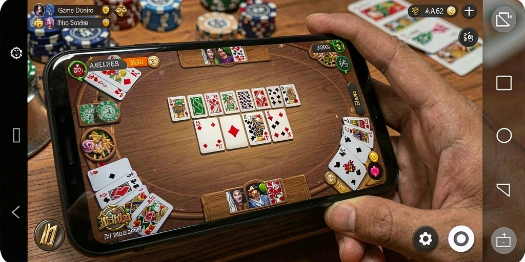 Tangkapan layar gameplay seru dari permainan Domino AA62.