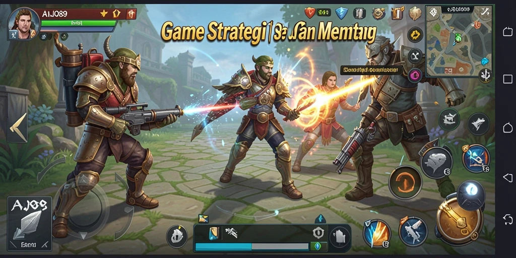 Gameplay seru AJO89 dengan strategi mendalam dan kolaborasi antar pemain.