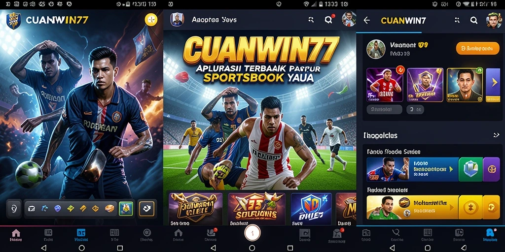 Tampilan menarik dari gameplay Sportsbook CUANWIN77.