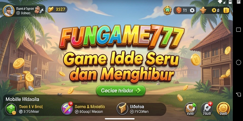 Gameplay menarik dari FUNGAME777 dengan karakter yang terus berkembang.