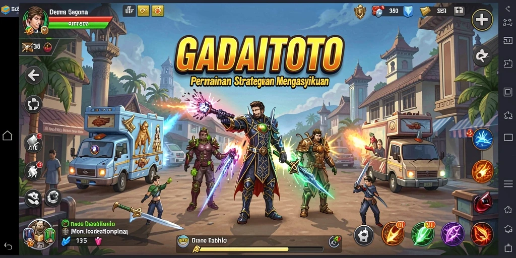 Screenshot gameplay GADAITOTO yang menarik dan penuh aksi.