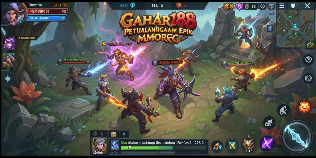 Tampilan menakjubkan dari permainan GAHAR188 yang penuh aksi.