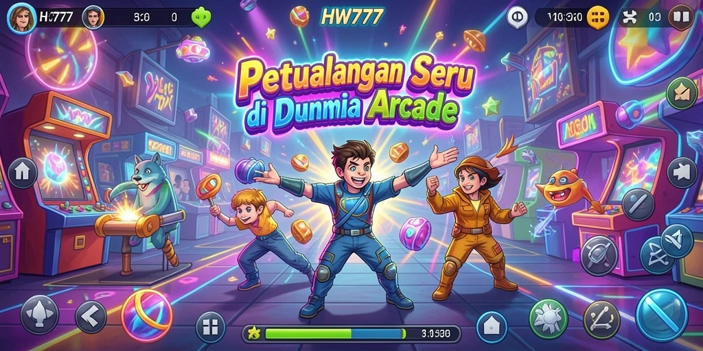 Tangkapan layar HW777 menampilkan aksi gameplay yang menyenangkan dan menantang.
