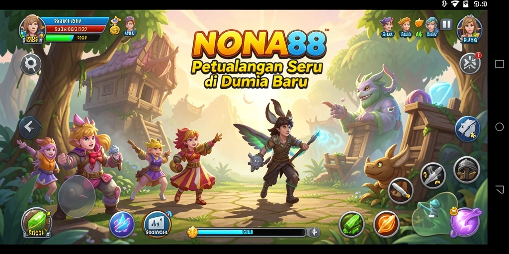 Gameplay seru NONA88 dengan petualangan penuh tantangan.