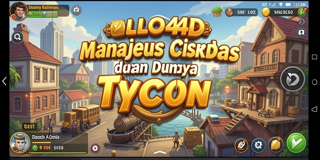 Tangkapan layar gameplay OLLO4D dengan antarmuka yang menarik dan dinamis.