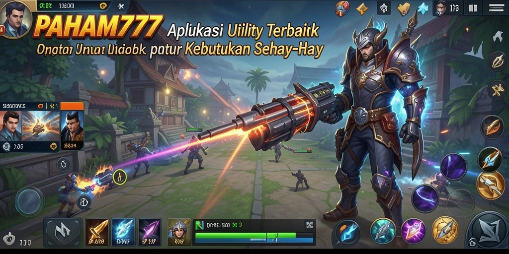 Screenshot utama PAHAM777 menampilkan antarmuka pengguna yang sederhana dan fungsional.
