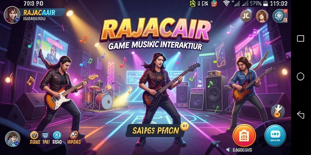 Tampilan gameplay RAJACAIR yang interaktif dan menarik.