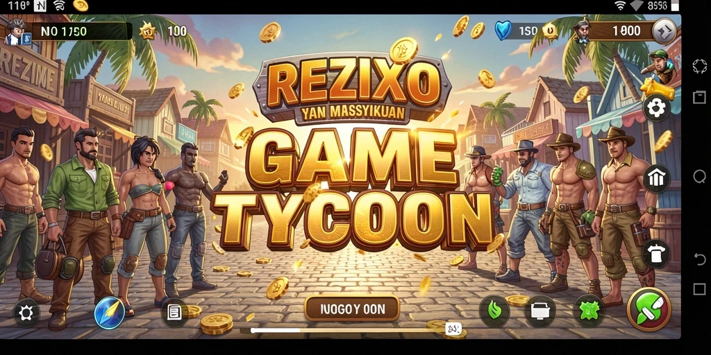Screenshot menunjukkan aksi dalam game Tycoon yang seru.