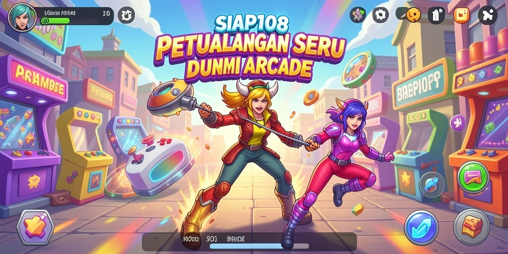 Tangkapan layar gameplay SIAP108 menunjukkan aksi seru dan grafik yang memukau.