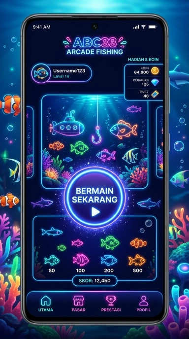 Tampilan antarmuka abc33 yang sederhana dan efektif.